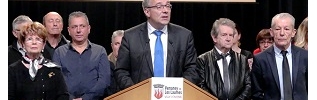 Venarey-Les Laumes, plus que jamais ville d'avenir...  plus de 500 personnes aux voeux de Patrick Molinoz  !